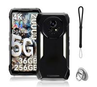 NOUKAJU Case for Blackview XPLORE 2, TPU Protective Case,Anti-Drop,Shock-Absorbing,Comprehensive Protection,Protective Cover for Blackview XPLORE 2(Black)