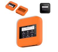 NOUKAJU Case for NETGEAR Nighthawk M6/M6 Pro, Silicone Protective Case,Drop-Proof,Scratch-Proof,Shock-Proof,Protective Cover for NETGEAR Nighthawk M6 Pro Mobile Hotspot (Orange)