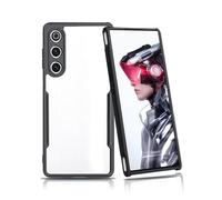NOUKAJU Case for REDMAGIC 10 Air, Phone Protective Case,Anti-Drop, Shock-Absorbing,Comprehensive Protection,Protective Cover for RED Magic 10 Air(Clear-Black)