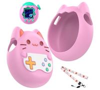 NOUKAJU Case for Tamagotchi Paradise, Silicone Protective Cover,Drop-Proof,Scratch-Proof,Shock-Proof,Protective Case for Tamagotchi Paradise(Pink)
