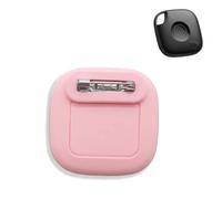 NOUKAJU Case for Tile by Life360 Mate (2024), Silicone Protective Cover,Drop-Proof,Scratch-Proof,Shock-Proof,Dust-Proof,Protective Case for Tile Mate 2024 Tracker(Pink)
