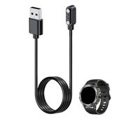 NOUKAJU Charger for Togala Smart Watch, Magnetic USB Charging Cable 1.96ft/60cm,Charger Cable Replacement for Togala SmartWatch(Black)