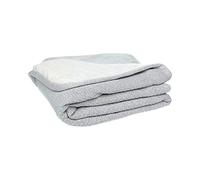 Noukie's BB17206.42 Tricoloudoux Blanket Light Grey 75 x 100 1 Unit