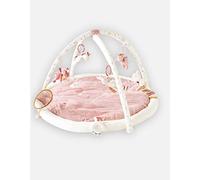 NOUKIE'S Lina & Joy Veloudoux Baby Play Mat - Motor Skills, Sensory Awakening and Development - Removable Arches - Machine Washable