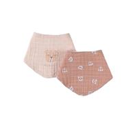 Noukie's - Pack of 2 Bandana Bibs - Felines - Up to 3 months