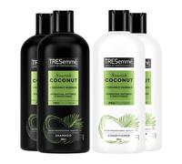 TRESemmé Shampoo & Conditioner Set 680ml w/ Vitamins B, C & E for All Hair Types - Shampoo & Conditioner Set - 2x Nourish Coconut