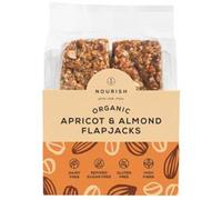 Nourish Grow Cook Enjoy Org Apricot & Almond Flapjacks 2x45g