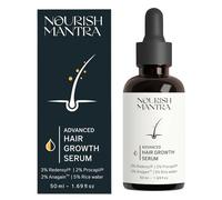 Nourish Mantra Advanced Hair Growth Serum 50ml, 3% Redensyl, 2% Anagain, 2% Procapil, 5% Rice Water, Promotes Hair Regrowth, Anti Thinning & Hair Loss Treatment,Rapid Hair Growth Serum for Women & Men