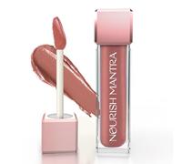 Nourish Mantra Tedha Medha Hazelnut Lipstick (3.5ml)/ Creamy Matte Liquid Lipstick with SPF/Water Proof/Smudge Proof/Transfer Proof/Long Lasting/Suits All Skin Tones