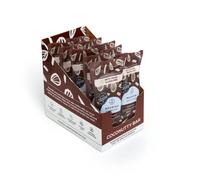 Nourish Organic Coconutty Bars - Cacao Macaroon Base, Roasted Almond Butter Centre & Raw Cacao Coating - Keto, Paleo, Vegan, Gluten, Grain, Dairy & Refined Sugar Free - 10 x 60g Packs