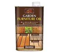 Nourish & Protect OIGF001 1 L Garden Furniture Oil, Natural