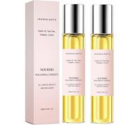 Nourish Roller,Botanical Care Roller with Castor Oil Tea Tree,Lemon,Smooth & Refreshed Looking Skin,Long Lasting Fregrance & Moisturizing,Daily Body Care Oil,Roll On Perfume for Women (2Pcs, 10ml)