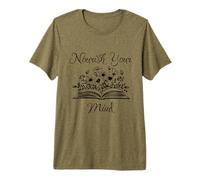 Nourish Your Mind: Mindfulness & Wellness Inspiration Gift Premium T-Shirt