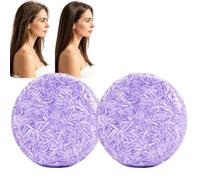 Nourishing Blueberry Refresh Plant Soap Bars For Thinning Dry Hairs, Natural Hydrating Solid Hair Cleanser Soap With Blueberry Extract, Volumizing Shampoo Conditioner Bar For Thickening (2pcs)
