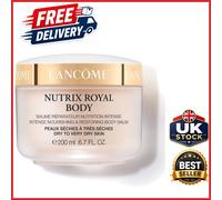 Nourishing Body Cream 200ml for Dry Skin with Glycerin and Water