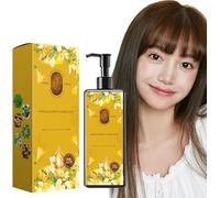 Nourishing Plant-Based Hair Color, Long-Lasting & Natural Hair Color Shampoo, Even And Natural Gray Hair Coverage, Softens and Adds Shine, Botanical Gentle Hair Coloring Cream (Dark Brown)