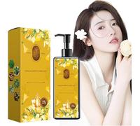 Nourishing Plant-Based Hair Color, Long-Lasting & Natural Hair Color Shampoo, Even And Natural Gray Hair Coverage, Softens and Adds Shine, Botanical Gentle Hair Coloring Cream (Chestnut Brown)