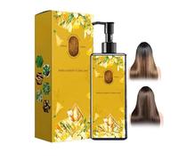 Nourishing Plant-Based Hair Color, Long Lasting Natural Hair Dye Shampoo, Plant Single Dose Floral Fragrance Dye, Even And Natural Gray Hair Coverage, Softens and Adds Shine (Chestnut Brown)