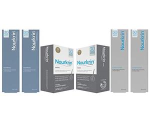 Nourkrin 6 Month Bundle with Shampoo and Conditioner for Men