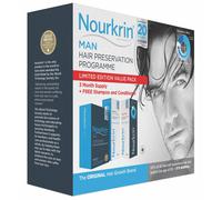 Nourkrin Man Value Pack 180 Tablets, Shampoo and Conditioner