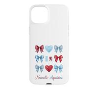 Nouvelle Aquitaine Coquette Bow Girls Case for iPhone 15 Plus