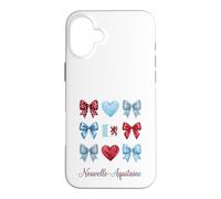 Nouvelle Aquitaine Coquette Bow Girls Case for iPhone 16 Plus