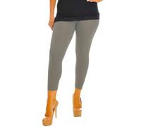 Nouvelle Women Plus Size Full-Length Leggings | Soft Stretchy Fabric | Comfortable Elasticated Waist | High-Waisted Slim Fit | Casual Everyday Wear (UK, Numeric, 20, 22, Plus, Regular, Charcoal)