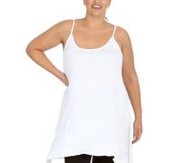 Nouvelle Women Plus Size Thin Strap Plain Tank Top 2XL