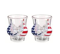Nova&Aria Bikini Glass Shot Glasses, Reusable, 55ml Heavy Base Shot Cups for Alcohol, Vodka, Expresso, Tequila & Dessertsor, Birthday Christmas Gift for Men Women