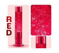 Nova Baby Glitter Lamp 13" Sensory Soothing Lamp (Red)