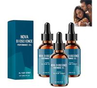 Nova Bioscience Performance Oil, Vegan and Cruelty-FreeNova Bioscience High-Performance Essential Oils (3Pcs, One Size)