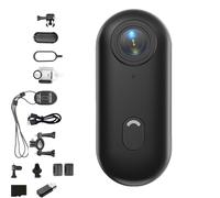Nova Caplens - POVCamera, 2025 New Treklons Body Camera, Thumb Action Cameras, Wearable Video Recording, Portable for Various Outdoor Sports (black 4k,128G)