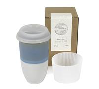 NOVA CERAMICS Travel Coffee Tumbler - Travel Mug - On the Go Coffee Mug - Microwave & Dishwasher Safe Green CoffeeTumbler - Gifts for Women Men Him Her - 16oz - Lagoon