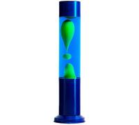 Nova Colour 15" Sensory Relaxing Lamp (Blue) with Blue Liquid/Green Wax