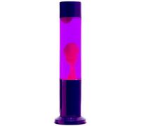 Nova Colour 15" Sensory Relaxing Lamp (Purple) with Purple Liquid Pink Wax