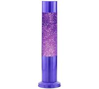 Nova Colour Glitter 15" Sensory Lamp with Purple Liquid, Silver and Glitter