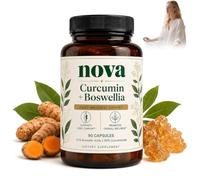 Nova Curcumin and Boswellia -90 Capsules for All Types | Daily Wellness, For Adult Daily Use