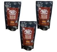Nova dog chews Beef Bone broth for dogs - 3 Pack Premium 100% Natural for dog’s health - High in collagen and protein Supports Joint & Digestion, Hydration, and enhance Gut Health - Grass Fed - 690ml