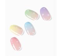 NOVA, Female Founded, Semi Cured Gel Nail Strips (Flower Child) - The 10 Minute Manicure. Salon-Quality, Works w/Any Lamp, Easy to Apply - Incl. Nail File & Stick (Flower Child)