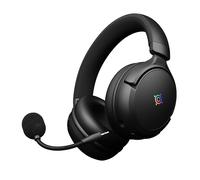 Nova Gaming Atlas - Wireless Gaming Headset - 3 Connection Modes, Flexible and Removable Mic, RGB, Adjustable Size, Clear and Balanced Sound - Compatible with All Devices - Black