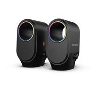 Nova Gaming - GS115 Cygnus - 2.0 Wireless RGB Speaker - Bluetooth 5.3, Powerful Stereo Sound, RGB Animations, Sound and LED Adjustment Button, Built-in Vent for More Bass