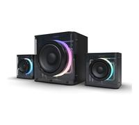 Nova Gaming - GS305 SERPENTIS - 2.1 RGB Gaming Speaker - Subwoofer, RGB Animation, 3.5 mm Jack Ports, USB and Micro-SD