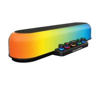 Nova Gaming URSAE RGB Soundbar - Powerful 10W Stereo Sound for Gamers - Compact Design - Bluetooth 5.3, USB, Jack, Micro-SD - Perfect for PC, Console, Smartphone - 6-Colour RGB, 6-Hour Battery