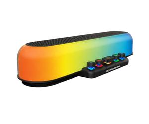 Nova Gaming URSAE RGB Soundbar - Powerful 10W Stereo Sound for Gamers - Compact Design - Bluetooth 5.3, USB, Jack, Micro-SD - Perfect for PC, Console, Smartphone - 6-Colour RGB, 6-Hour Battery
