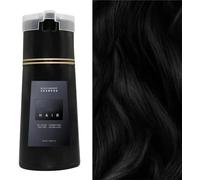 Nova Hair Dye Shampoo, Hair Instant Dye Shampoo, Hair Color Shampoo for Gray Hair, for Women and Men (Black)