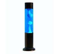 Nova Lamp Blue Liquid White Wax 15"