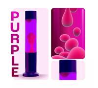 Nova Lava Lamp Purple w/ Purple Liquid Pink Wax