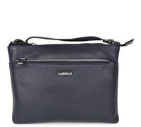 Nova Leathers Grace Womens Classic Shoulder Bag One Size Navy