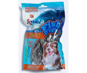 Nova Light Fish Twist Dog Treats - 100g