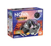 NOVA Obsidian Excavation Lab by MindWare - Dig Up Real Gems, Rocks & Minerals, Geology Science Kit with Tools, Ages 4+